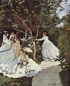 Claude Monet, Kobiety w ogrodzie