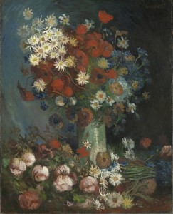 Vincent van Gogh, Martwa natura z polnymi kwiatami i różami