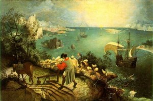 Upadek Ikara - Pieter Bruegl