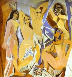 Panny z Avignonu - Pablo Picasso