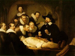 Lekcja anatomii  doktora Tulpa - Rembrandt