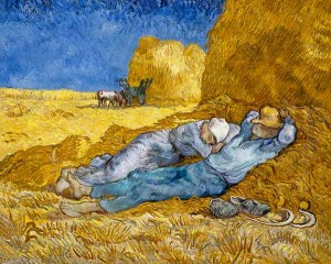 Siesta - Vincent van Gogh