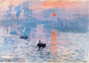 Impresja, wschód słońca - Claude Monet